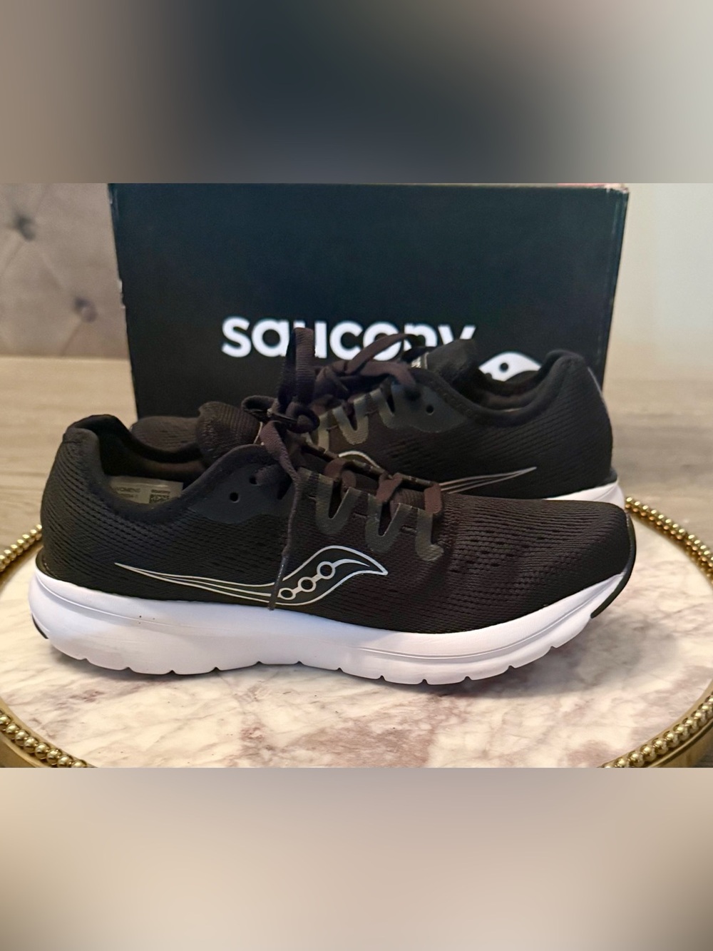 🚨Saucony Versafoam Flare Black Running Shoes | Sz: 6.5 ( NWB) - Picture 4 of 8
